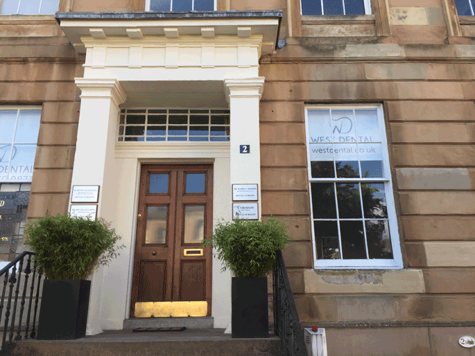 West Dental Practice Exterior